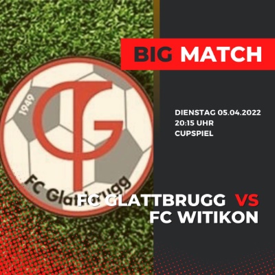 CUP-Spiel: FCG1 vs FC Witikon 1 (2. Liga)