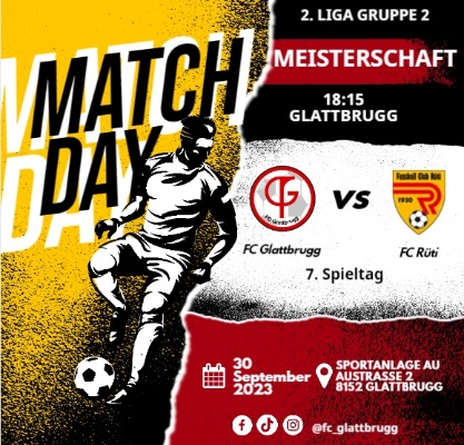 Match Day: FCG1 vs FC Rüti 1