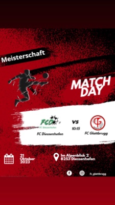 Match Day: FC Diessenhofen vs FCG1 