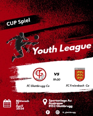 CUP Spiel Knüller: FCG Ca Youth League vs FC Freienbach Youth Leagu