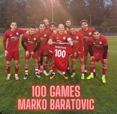 100 Spiele für Marko Baratovic