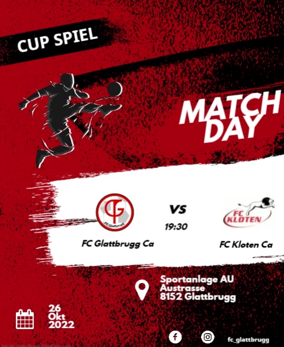 CUP Spiel FCG Ca vs FC Kloten Ca