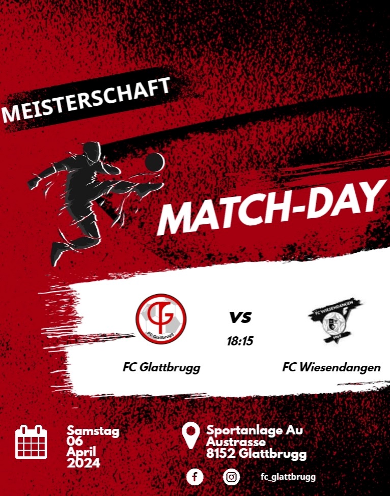 Match Day: FCG1 vs Wiesendangen 1